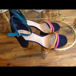 Old Navy Multicolor Heel Sandal